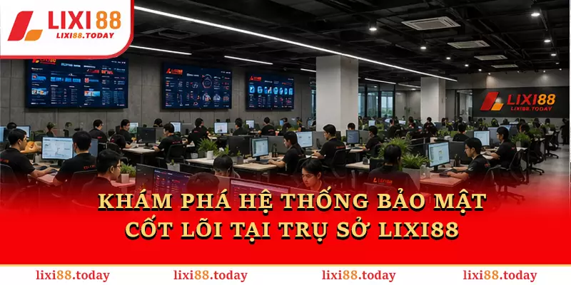 Khám phá hệ thống bảo mật cốt lõi tại trụ sở LIXI88
